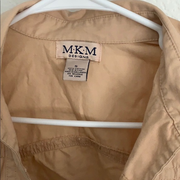 Cropped khaki jacket - Picture 2 of 3